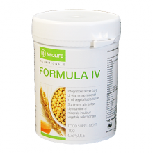 Formula IV di GNLD integratore naturale multivitaminico, minerali (tra cui ferro), lipidi e steroli da oli di grani integrali