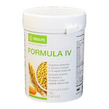 Formula IV NeoLife natural multivitamin supplement, minerals (including iron), lipids and sterols from whole grain oils