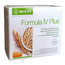 Formula IV Plus di GNLD integratore naturale multivitaminico, minerali, lipidi e steroli da oli di grani integrali senza ferro 	