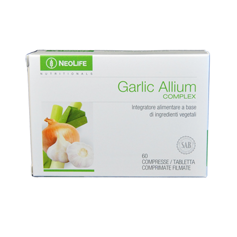 Garlic Allium Complex di GNLD integratore naturale di allicina attiva da aglio fresco, senza il problema dell’alito cattivo!