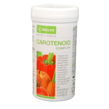 Carotenoid Complex NeoLife natural dietary supplement of 15 carotenoids and vitamin E from whole fruits and vegetables