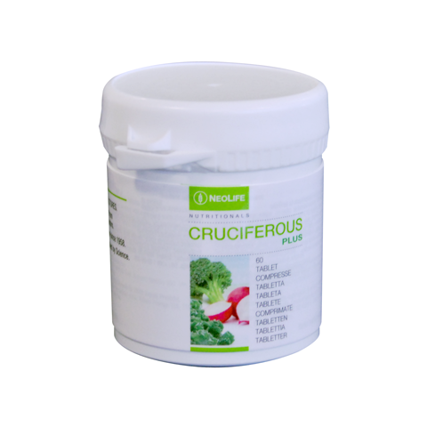 Cruciferous Plus NeoLife natural wellness supplement from the phytonutrients of the cruciferous vegetable family