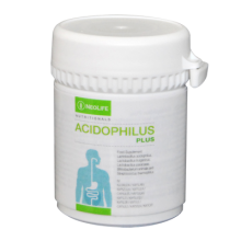 Acidophilus Plus NeoLife GNLD integratore naturale probiotici, miscela di 5 tipi fermenti lattici vivi testati per l’intestino