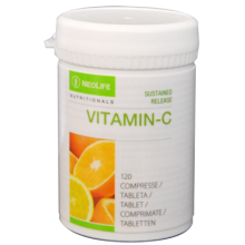 Sustained Release Vitamin-C NeoLife GNLD integratore vitamina C a rilascio prolungato fino 6 ore con bioflavonoidi degli agrumi