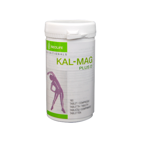 Kal-Mag Plus D NeoLife GNLD integratore di calcio, magnesio biodisponibili e vitamina D3 decisiva per l’assorbimento del calcio