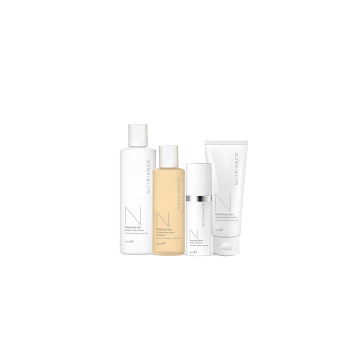 Complete organic skincare program for combination and oily skin Nutriance Organic NeoLife