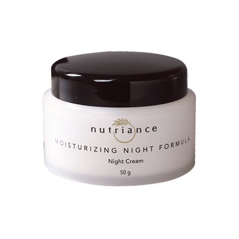 Moisturizing Night Formula di GNLD crema idratante da notte con gel di aloe vera, collagene e elastina per tutti i tipi di pelle