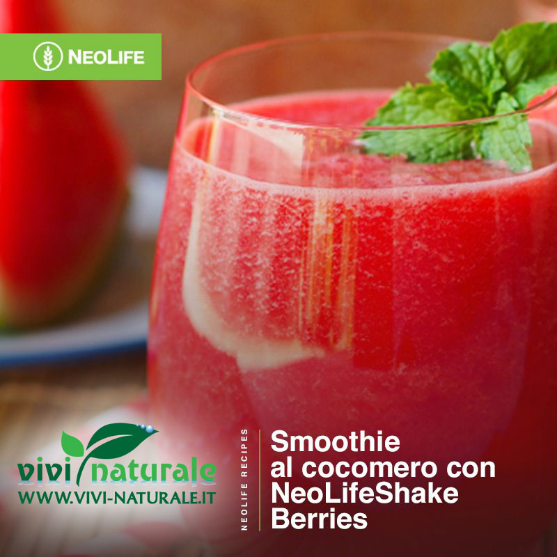 NeoLifeShake frutti di bosco ricetta con cocomero