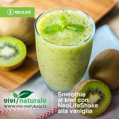 NeoLifeShake ricetta con kiwi e avocado