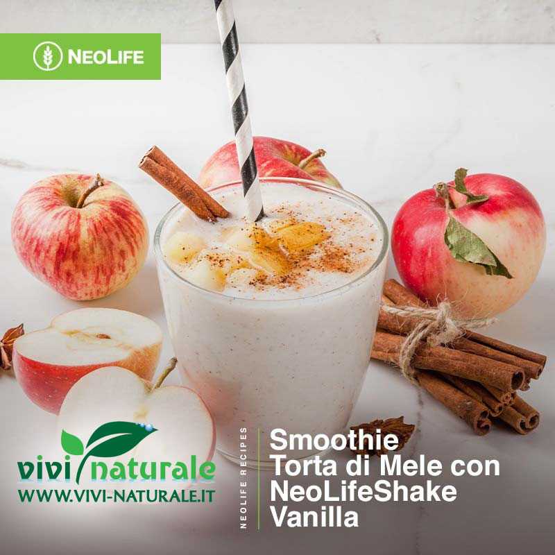 NeoLifeShake vaniglia ricetta torta di mele