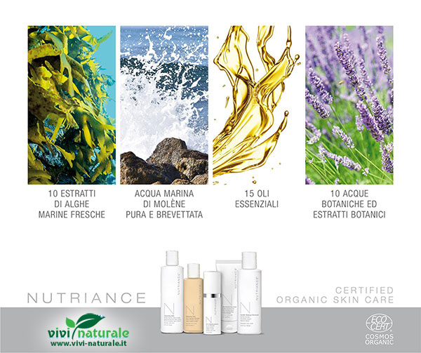 Nutriance Organic: linea certificata biologica per la cura della pelle del viso